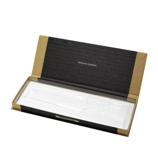 Cardboard Cosmetic Perfume Book Shape Paper Box