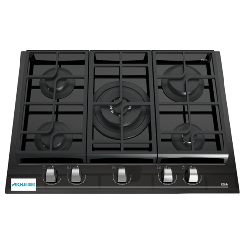 Gas Hobs 5 Burner Built-in Plate