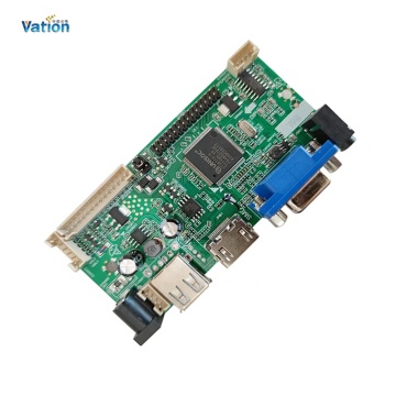 USB2L30 -S53 1920x1200 Max VGA/USB ke LVDS Media Play Board - HDCP 1.2 mematuhi