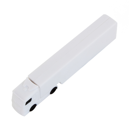 White Truck Usb Flash Drive with Customized Logo