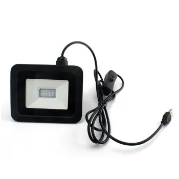 LED UV 365nm Curing Lamps: 30W Flood Lights, IP66 Waterproof & 10W UV Flood Light for Glow Parties and Body Painting