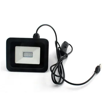 LED UV 365nm Curing Lamps: 30W Flood Lights, IP66 Waterproof & 10W UV Flood Light for Glow Parties and Body Painting