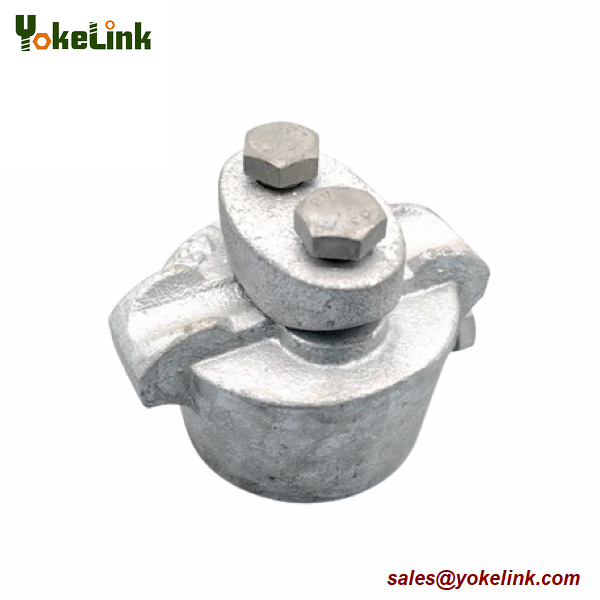 Placă de stâlp de trotuar și montaj de capăt din fier turnat