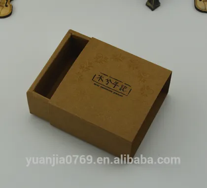 Wholesale jewelry storage box,kraft paper box for jewelry storage
