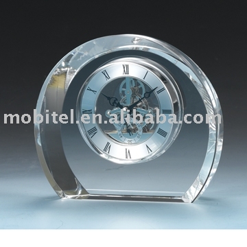 Crystal desktop Clock (M-5031S)