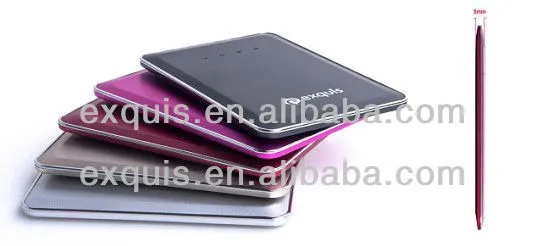 new product Credit card Portable Slim 2000mah Power Bank for smartphone