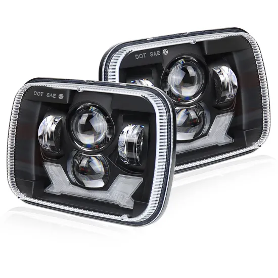 Hi Low Sealed Beam LED Headlights for Jeep Cherokee XJ, Wrangler YJ, Ford, Chevy, GMC, Toyota, Nissan, Dodge