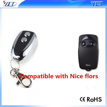 Nice Flor/s gate garage door opener remote control with High Quality
