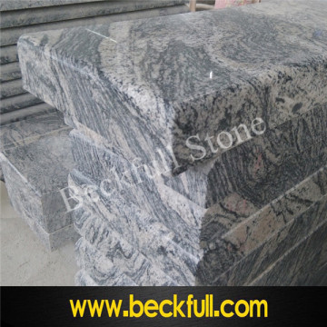 Popular Multicolor Granite Tombstone for Poland Marketing