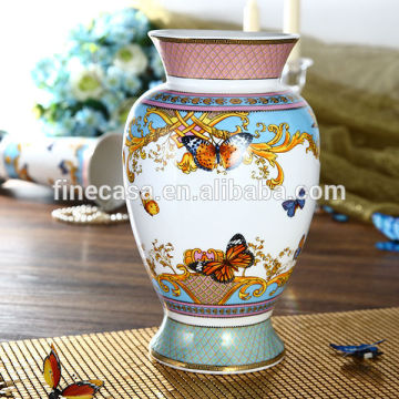 Luxury Fine New Bone China Antique Ceramic Vase of Song of Joy