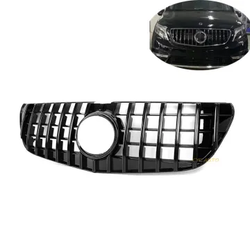 Vito Grill and Front W447 Bumper Grille Accessories for Mercedes Benz V Class Vito V260 V250 (2016-2019)