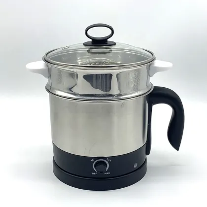 1.5L Non-Stick Electric Noodle Cooking Pot - Mini Multi-Function Electric Cooker