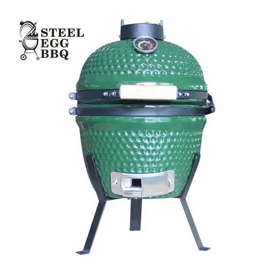 2020 SEB / STEEL EGG BBQ kamado club,china outdoor charcoal ceramic grill with firebox mini 13 inch cordieriet keramische kamado