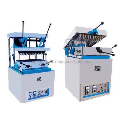 Cornetto Cone Maker: Automatic Waffle Ice Cream Cone Making Machine