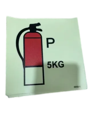 Marine IMO Fluorescence Safety Signs