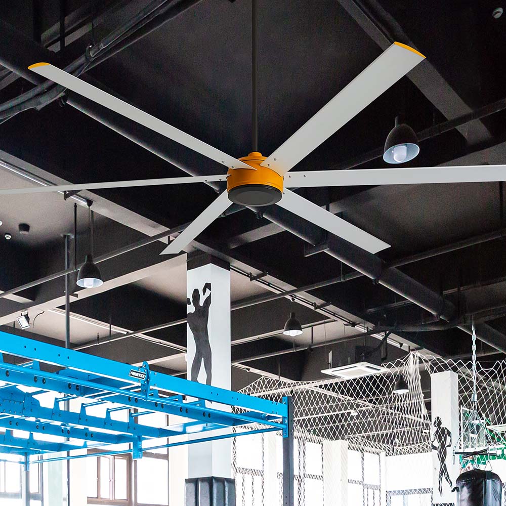 100 pouces grand ventilateur de plafond brise pour le restaurant