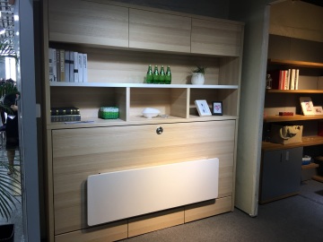 Folding wall murphy bed hardware