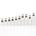 30ml Clear Mini Glass Bottles with Cork Stoppers