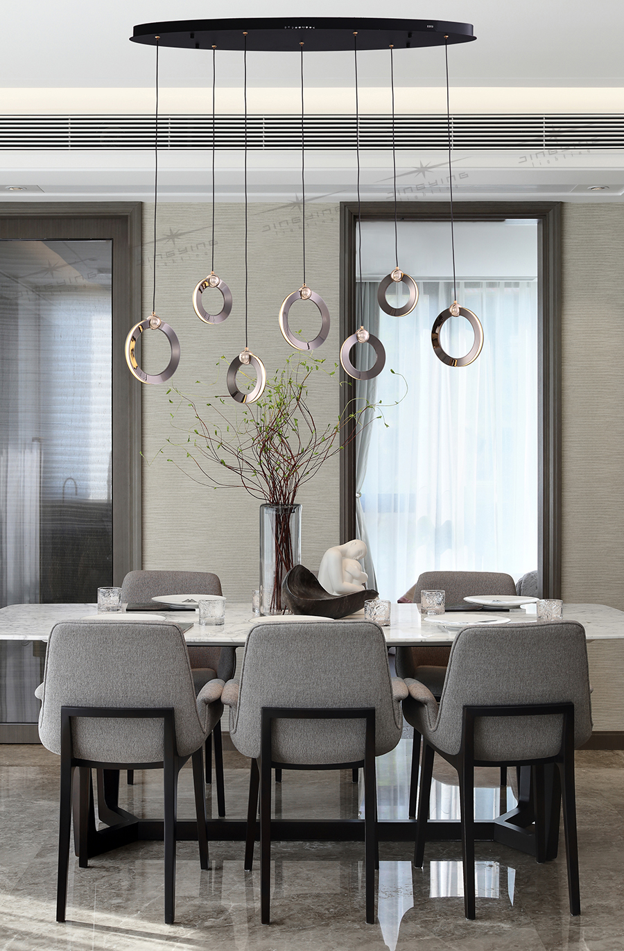 Minimalist Chandelier 0675 10