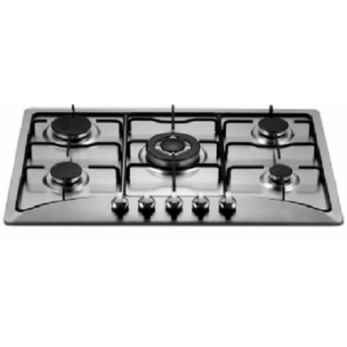 5 Burners Stainless Steel Natural Built In GasStove