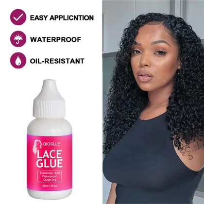 BIOSLLE Private Label 60ml Waterproof Extreme Hold Invisible Hair Wig Glue