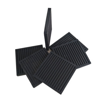 BLACK Rubber Anti-vibration Pads