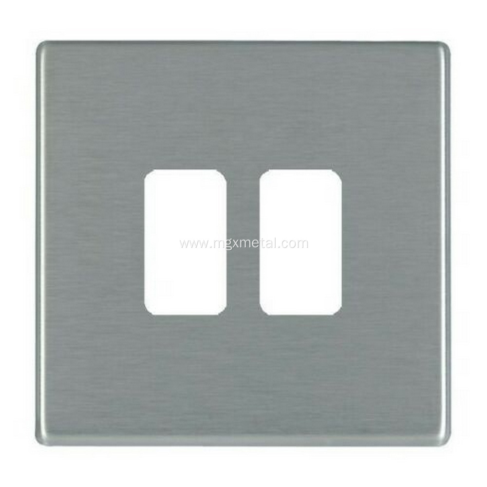 Custom Metal Stainless Steel Outlet Wall Face Plate