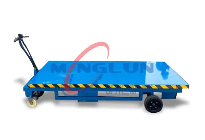 Customizable Guardrails for Storage Logistics and Goods Transportation Electric Lift Carts