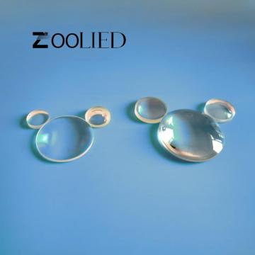 Round Monocrystalline Calcium Fluoride (CaF2) IR Windows