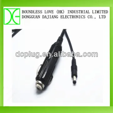 korean car market dc power plug splitter cable for car