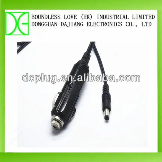 korean car market dc power plug splitter cable for car