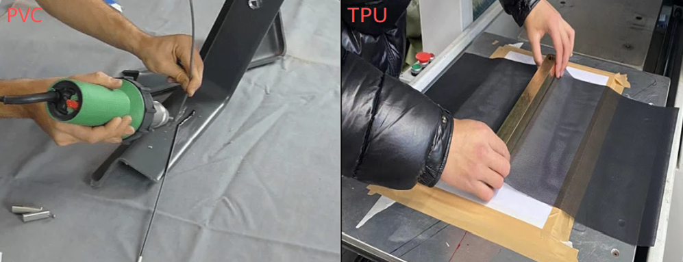 PVC VS TPU Welding