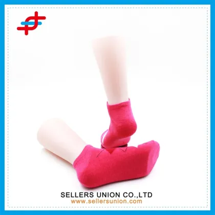 Squares Pattern Boat Socks