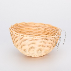 Percell Bowl em forma de ninho de pássaro médio Rattan