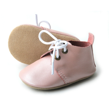 Novos estilos couro genuíno de qualidade Oxford sapatos bebê