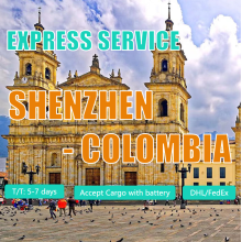 Expédition express de Shenzhen à la Colombie