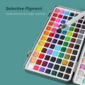 128 Colors Solid Watercolor Set With Painting Supplies