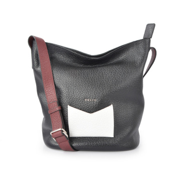 Bolso informal de cuero vegano mediano convertible