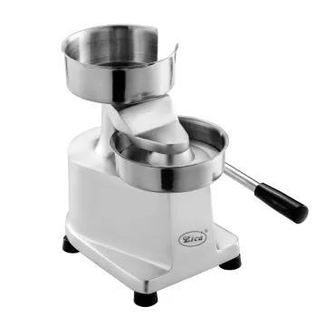 Hualing 150mm Silver Commercial Hamburger Press Patty Maker