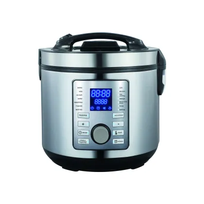 Electric Multi Gas Deluxe Kitchen Appliance: 1.5L Presto Pot & 5L Rice Cooker