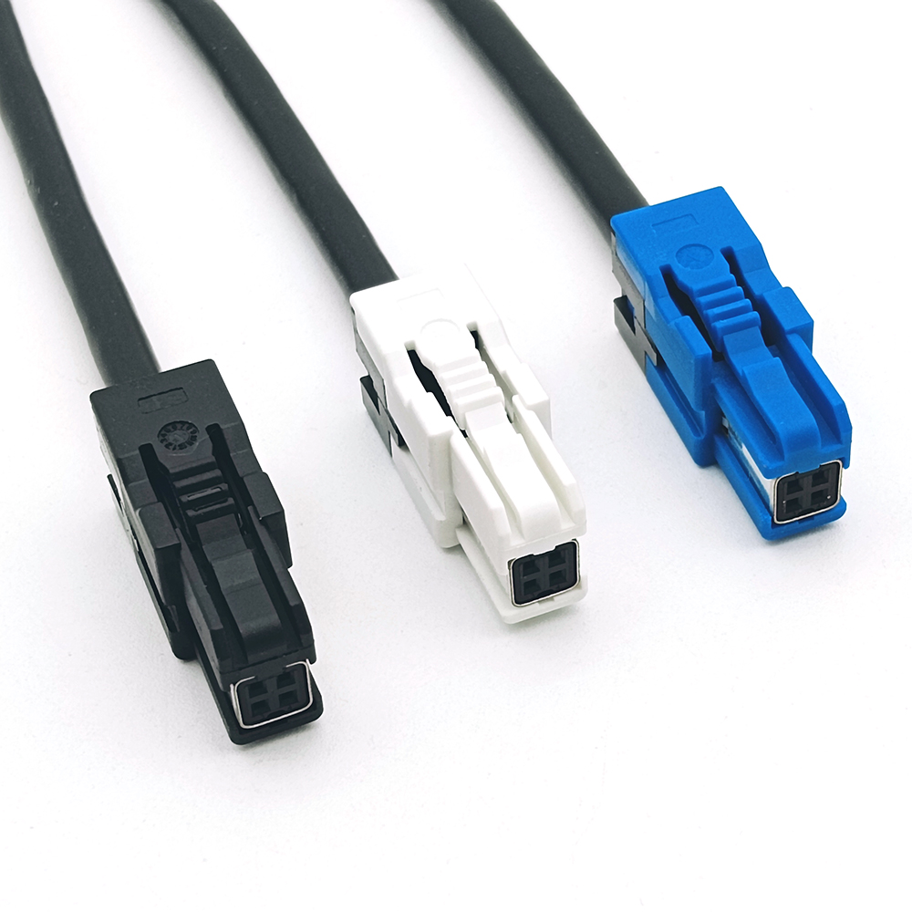 Automotive Straight 4 Pin Female HSL Connector