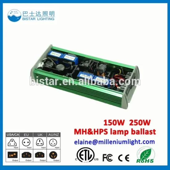 Bistar Higher Lumens HPS Electronic Ballast Works on both HPS/MH lamps