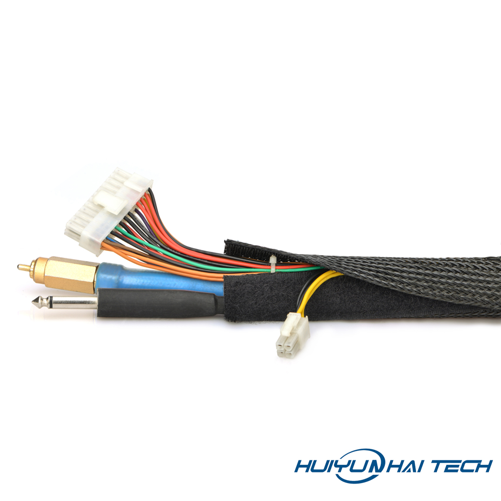 Velcro Braided Sleeve For Cable Harness China Manufacturer