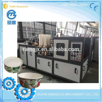 China large paper salad bowl machine