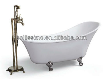 Acrylic composite resin bathtub for hotel BS-6307
