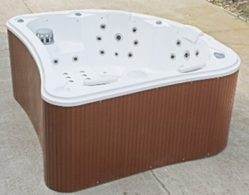 Lovely Shape Acrylic Outdoor SPA Bath Tub (JL980)