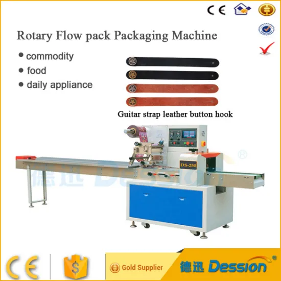 Automatic pillow leather bands packing machine