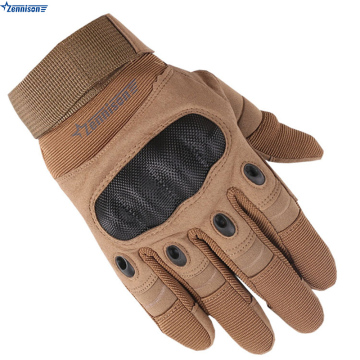 Hard Knuckle Combat Full Finger Tactical Gloves for Training