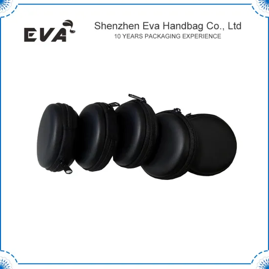 Customize shakeproof earphone carrying bag eva headset case