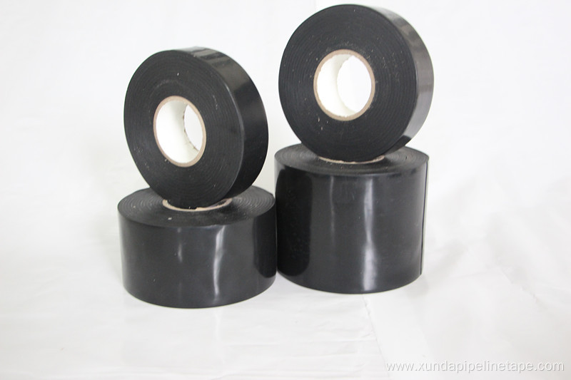 Polyethylene butyl rubber wrapping tape for steel pipes